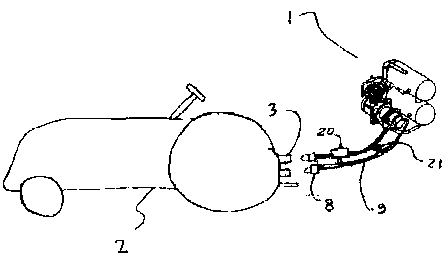 A single figure which represents the drawing illustrating the invention.